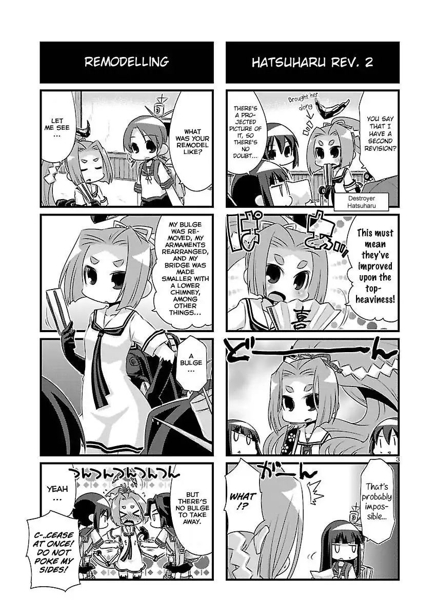 Kantai Collection - Kankore - 4-koma Comic - Fubuki, Ganbarimasu! Chapter 62 3